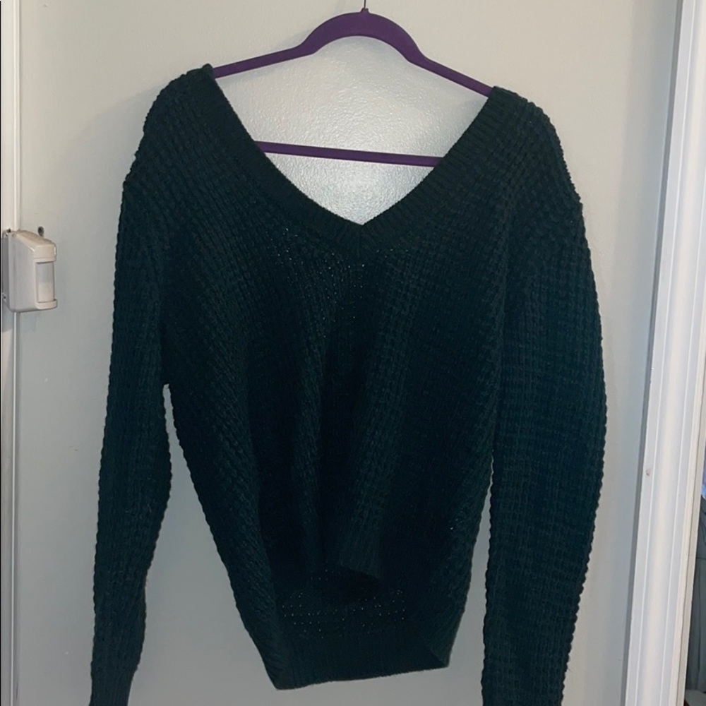 Hunter Green Forever 21 Sweater